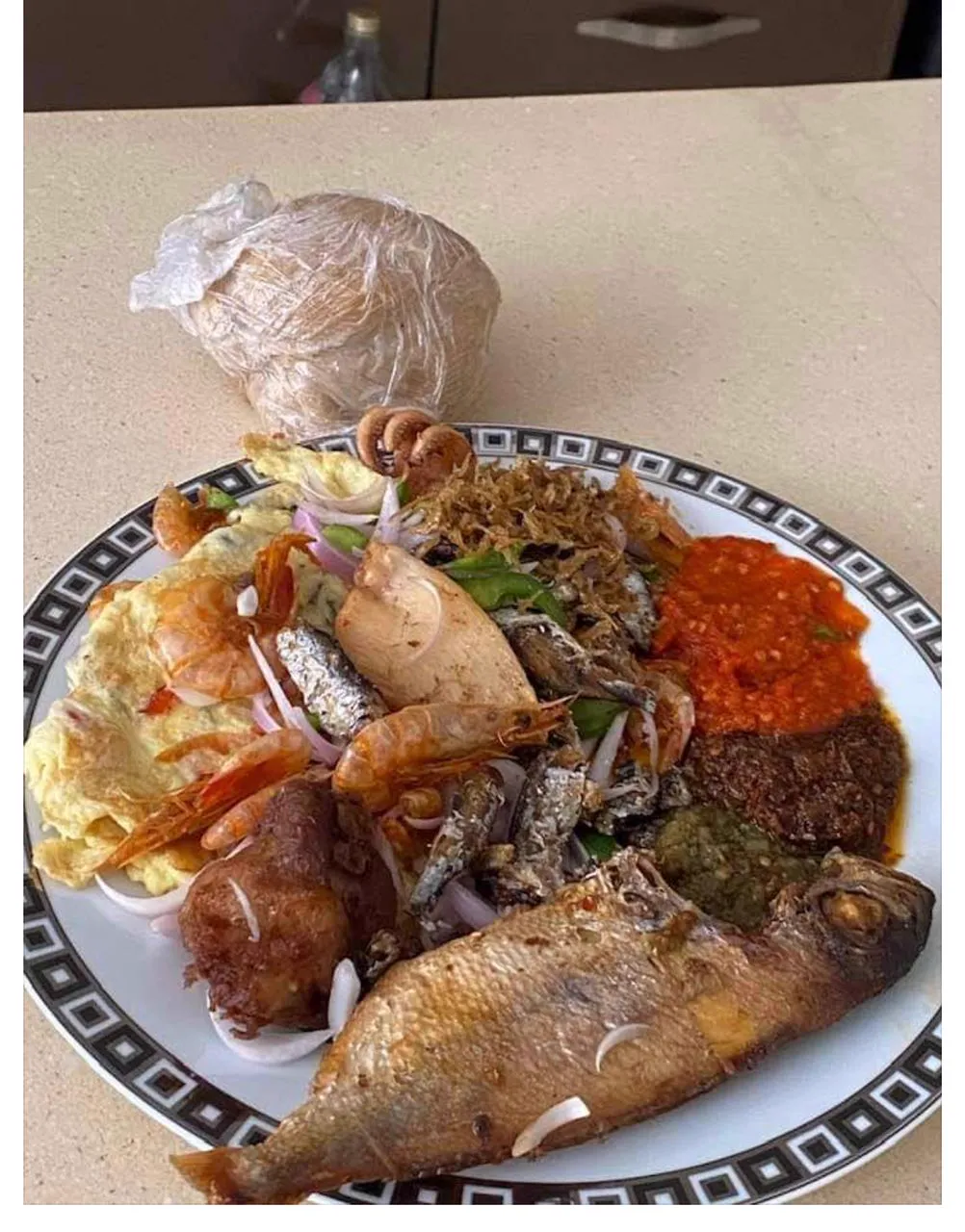 ga kenkey full plate